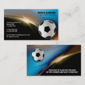 voetbal coach | Moderne sportgeschenken Visitekaartje (Voorkant / Achterkant)