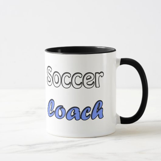 Voetbal coach mok (Rechts)