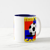 Voetbal coach mok (Voorkant rechts)