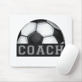 Voetbal coach muismat (Met muis)