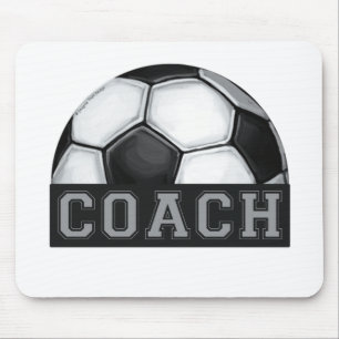 Voetbal coach muismat
