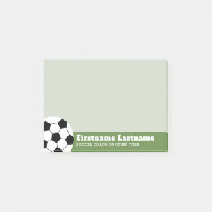 Voetbal coach of leraar - Moderne tekening Post-it® Notes