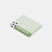 Voetbal Coach of leraar - Moderne tekening Post-it® Notes (Schuin)