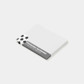 Voetbal Coach of leraar - Moderne tekening Post-it® Notes (Schuin)