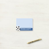 Voetbal Coach of leraar - Moderne tekening Post-it® Notes (Op bureau)
