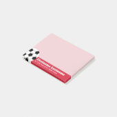 Voetbal Coach of leraar - Moderne tekening Post-it® Notes (Schuin)