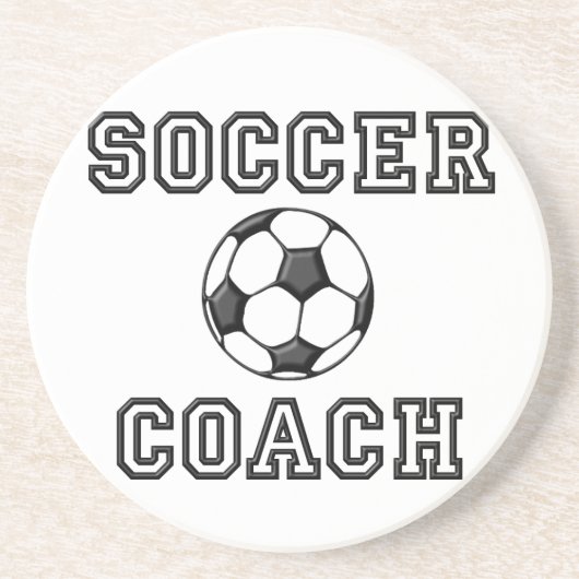 voetbal coach Onderzetters (Voorkant)