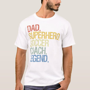 Voetbal coach Pa T-shirt