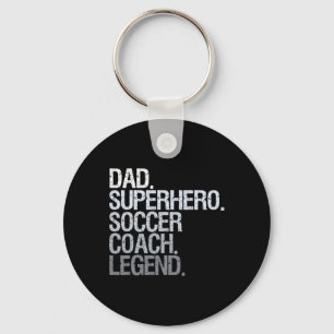 Voetbal Coach Papa Sleutelhanger