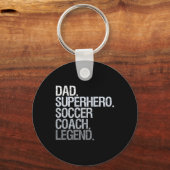 Voetbal Coach Papa Sleutelhanger (Voorkant)