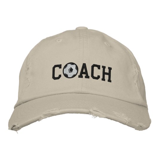 Voetbal coach Pet (Voorkant)