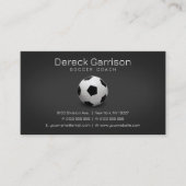 voetbal coach | Professionele sport Visitekaartje (Voorkant)