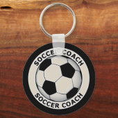 Voetbal coach sleutelhanger (Voorkant)