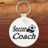 Voetbal coach sleutelhanger (Achterkant)