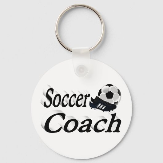 Voetbal coach sleutelhanger (Achterkant)