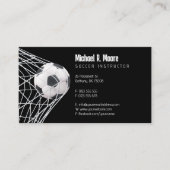 Voetbal coach | Sport Giften Visitekaartje (Voorkant)