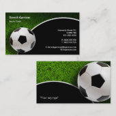 Voetbal coach | Sport Giften Visitekaartje (Voorkant / Achterkant)