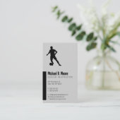 Voetbal coach | Sport Giften Visitekaartje (Staand voorkant)
