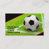 Voetbal coach | Sport Giften Visitekaartje (Achterkant)
