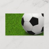 voetbal coach | Sport Visitekaartje (Achterkant)