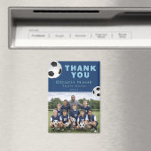Voetbal Coach Teamfoto Bedankt Magneet (Insitu (Vaatwasser))
