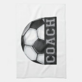 Voetbal coach theedoek (Verticaal)