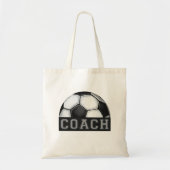 Voetbal coach tote bag (Voorkant)