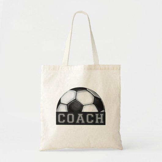 Voetbal coach tote bag (Voorkant)