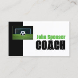 Voetbal coach Trainer Sport Doel Visitekaartje