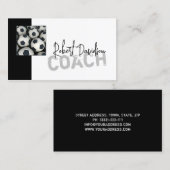 Voetbal coach Trainer Sport Doel Visitekaartje (Voorkant / Achterkant)