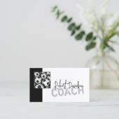 Voetbal coach Trainer Sport Doel Visitekaartje (Staand voorkant)