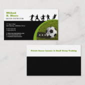 Voetbal coach Trainer | Sport Giften Visitekaartje (Voorkant / Achterkant)