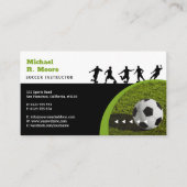 Voetbal coach Trainer | Sport Giften Visitekaartje (Voorkant)