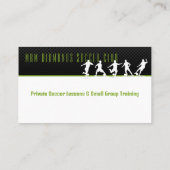 Voetbal coach Trainer | Sport Giften Visitekaartje (Achterkant)