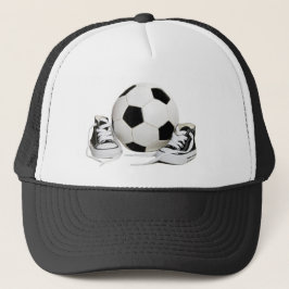 Voetbal coach trucker pet