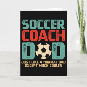 Voetbal Coach Vader Kaart