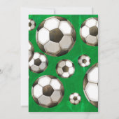 Voetbal coach Verrassingsverjaardagsfeestje Kaart (Achterkant)