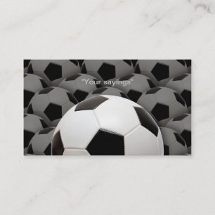 voetbal coach Visitekaartje