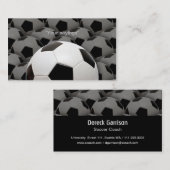 voetbal coach Visitekaartje (Voorkant / Achterkant)