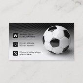 Voetbal | Coach Visitekaartje (Achterkant)