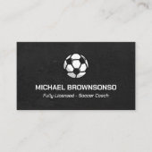 Voetbal coach visitekaartje (Voorkant)