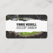 Voetbal coach visitekaartje (Voorkant)