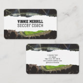 Voetbal coach visitekaartje (Voorkant / Achterkant)