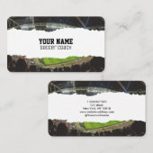 Voetbal coach visitekaartje (Voorkant / Achterkant)