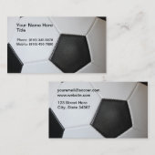 voetbal coach Visitekaartjes (Voorkant / Achterkant)