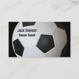 voetbal coach Visitekaartjes