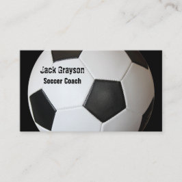 voetbal coach Visitekaartjes