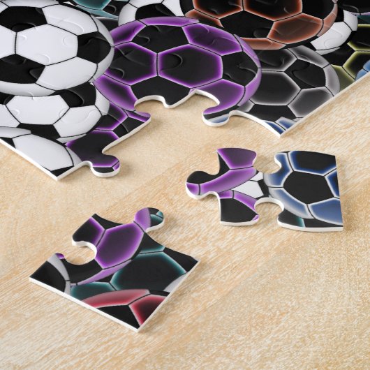 voetbal Collage Legpuzzel (Zijkant)