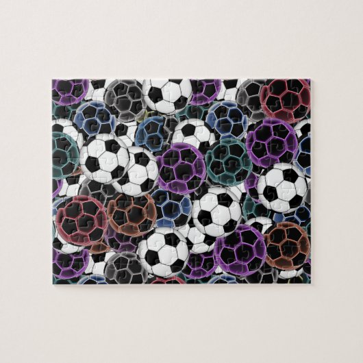 voetbal Collage Legpuzzel (Horizontaal)