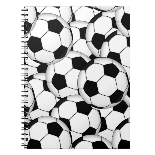 Voetbal collage notitieboek (Voorkant)